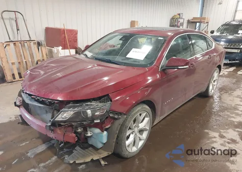 2017 Chevrolet Impala 1Lt из США, поврежденный, VIN 2G1105S33H9173692